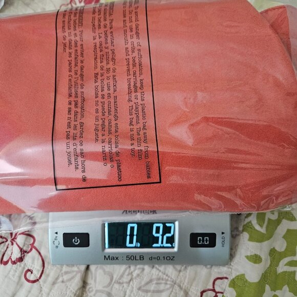 Agnes b skirt Orange Red Mini Artificial Leather Skirt Size 38 Made In Japan - Picture 7 of 9